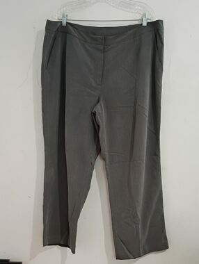 Merona Charcoal Straight-Leg Trousers